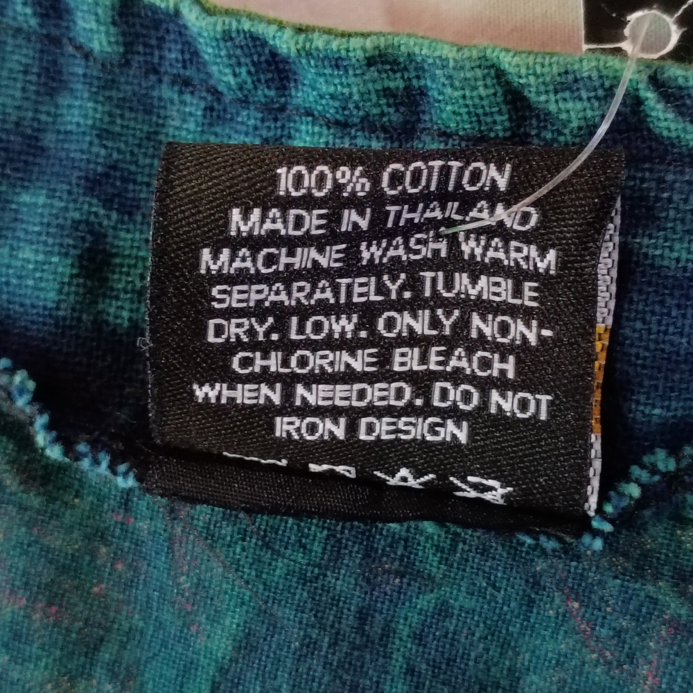 Patchwork Multicolor Boho Halter Jumpsuit in Blue… - image 10